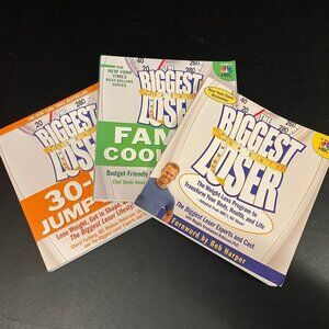 Lot of three Biggest Loser Weight Loss Cook Books